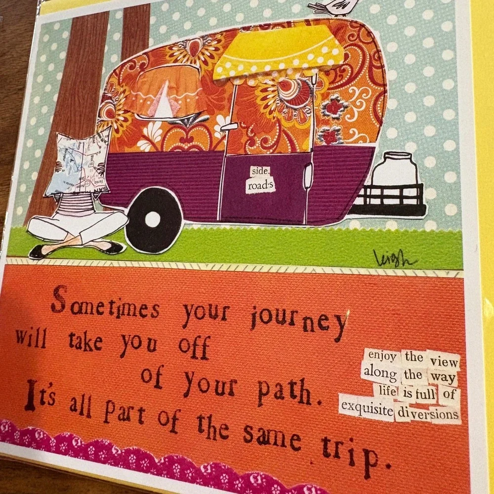 2 Off the Beaten Path Greeting Cards Inspirational Empowering Send Love Congrats